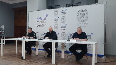 Брифінг у Харкові. 6 червня 2023 року. Фото: Маргарита Дежкіна/Суспільне Харків Брифінг у Харкові. 6 червня 2023 року. Фото: Маргарита Дежкіна/Суспільне Харків