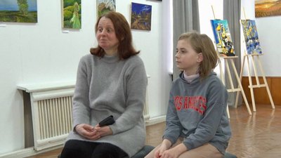 Катерина Ожоганич з донькою Надією Катерина Ожоганич з донькою Надією