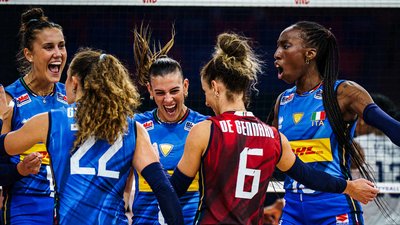 Ліга націй-2025 з волейболу: чинні чемпіонки Італія пробилися до півфіналу 2025 року