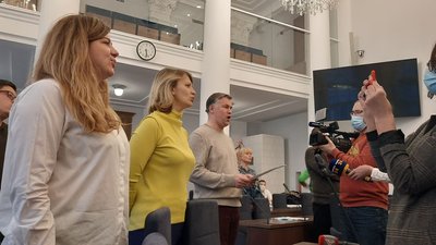 У Львові відбулася репетиція новоствореного депутатського хору