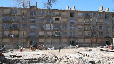 Наслідки російської атаки Києва 24 квітня 2025 року
