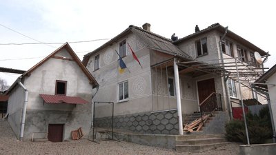 Будинок Йосипа Мартинюка після вибуху 22 березня Будинок Йосипа Мартинюка після вибуху 22 березня