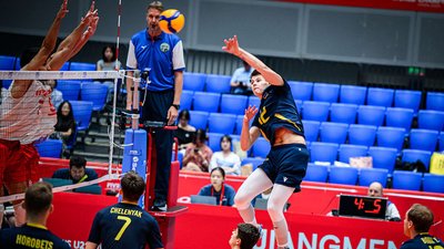 Збірна України U21 з волейболу.