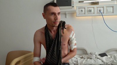 Олександр Шостак, пацієнт реабілітаційного центру в Тернополі Олександр Шостак, пацієнт реабілітаційного центру в Тернополі