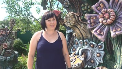 Родина з Тернопільщини виготовляє казкові скульптури з бетону Родина з Тернопільщини виготовляє казкові скульптури з бетону
