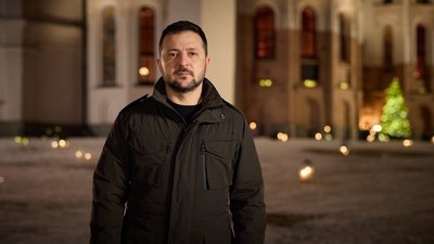 Зеленський привітав українців з Різдвом