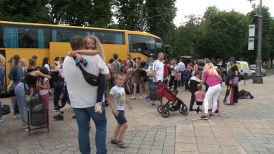 Два тижні моря: черкаські діти-пільговики повернулися з відпочинку Два тижні моря: черкаські діти-пільговики повернулися з відпочинку