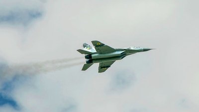Відремонтований винищувач МіГ-29 передали луцьким військовим Відремонтований винищувач МіГ-29 передали луцьким військовим