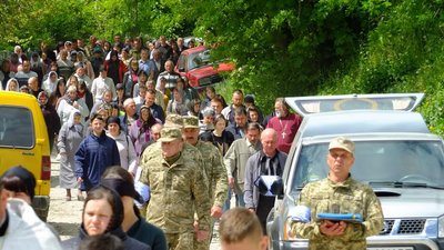Похорон, військовий, Тернопільщина, травень 2024 Похорон, військовий, Тернопільщина, травень 2024