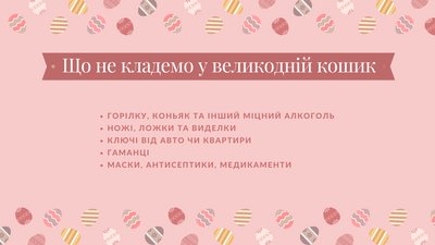 Що можна класти до великоднього кошика - Митрополит Черкаський і Чигиринський Що можна класти до великоднього кошика - Митрополит Черкаський і Чигиринський
