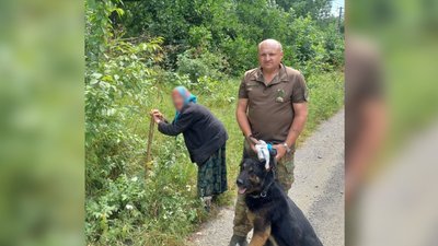 Знайшли зниклу бабусю