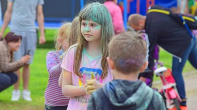 Битва фарбами відбулась у Черкасах