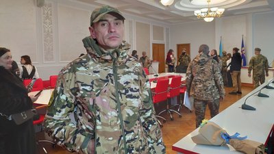 Старший солдат із позивним "Журавель" Старший солдат із позивним "Журавель"