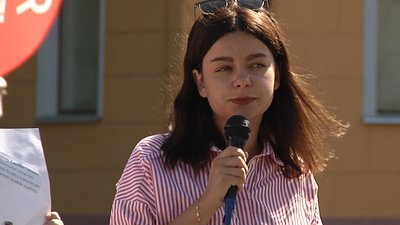 “Це крик про допомогу”.В Одесі провели акцію на підтримку білоруського народу