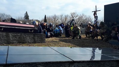 Житомирщина прощається зі своїми героями-оборонцями Житомирщина прощається зі своїми героями-оборонцями