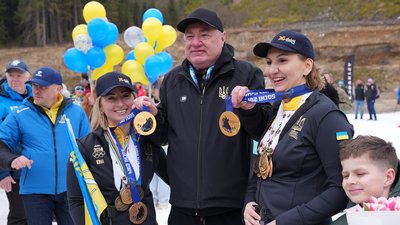 Біатлон, Олена Підгрушна, Віта Семеренко, Буковель, Франківщина