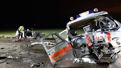 Аварія за участі швидкої у Харкові: що відомо про стан чотирьох травмованих