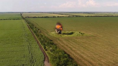 На Одещині знищили десятки снарядів часів Другої світової війни
