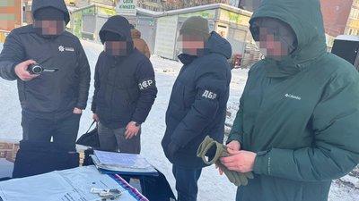 Затримання посадовця ТЦК на Волині під час одержання хабаря, січень 2026 року