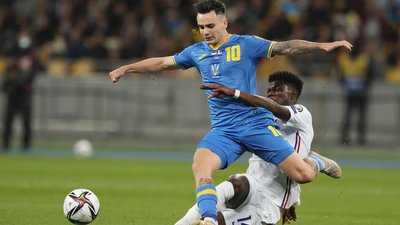 Україна вдруге зіграла внічию проти Франції у відборі на чемпіонат світу-2022 з футболу