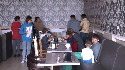 В одному з центрів для переселенців у Луцьку прийняли пів тисячі людей