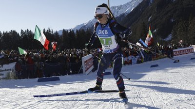 Жанні Рішар на етапі Кубка світу в січні 2024 року