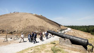 Має стати безбар'єрною. Олена Зеленська про доступність Хортиці після реконструкції