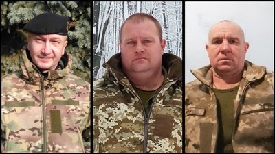 У Рівному попрощалися з Дмитром Каменчуком, Михайлом Ткачуком та Олександром Усачем