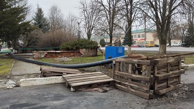 У Карлівці затоплюють нечистоти