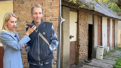 Чоловік живе у господарській споруді у Рівному