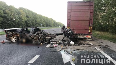 На Полтавщині сталася аварія: загинула людина