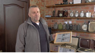 Засновник музею «Пива та самогону» Василь Кожан