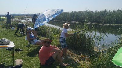 Поблизу Луцька організували змагання з риболовлі для дітей Поблизу Луцька організували змагання з риболовлі для дітей