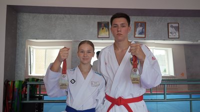 Сумські спортсмени Дарина Лазарева та Данііл Касьянов про кубок світу з карате