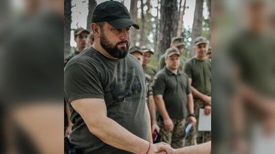 Підполковника Ярослава Онушкевича нагородили відзнакою "Хрест бойових заслуг".