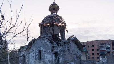 Храм у Краматорську після обстрілу РФ
