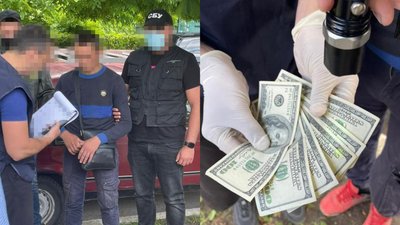 На Одещині прикордонника затримали на хабарі На Одещині прикордонника затримали на хабарі
