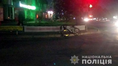 На Полтавщині в аварії травмувалася велосипедистка