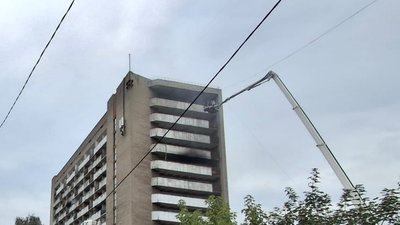 Пожежа у готелі "Власта" Пожежа у готелі "Власта"