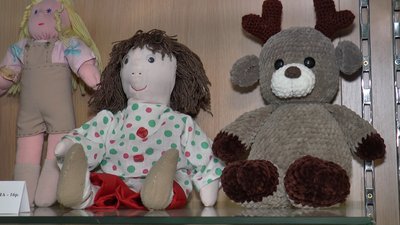 Виготовлені іграшки вихованцями гуртка "Чародії"