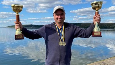 Іванофранківець здобув дві золоті нагороди на обласному чемпіонаті з фідерного рибальства