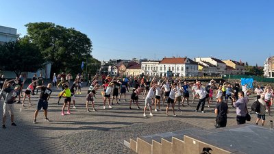 Благодійний забіг "I'm Ukrainian" на підтримку ЗСУ провели в Ужгороді