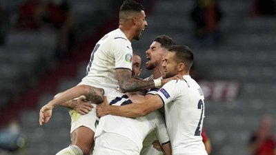 15 перемог поспіль. Збірна Італії оновила рекорд чемпіонатів Європи після виходу в півфінал