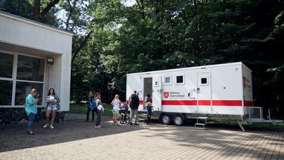 У львівському парку почав працювати мобільний центр психологічної допомоги