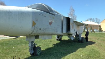 У Полтаві у музеї важкої авіації з’явився літак, який брав участь у війні в Афганістані