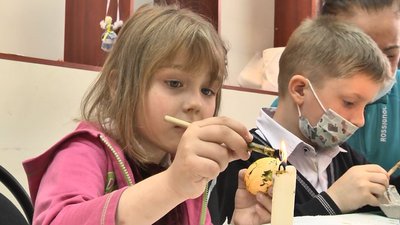 У Луцьку відкрили великодню арт-майстерню