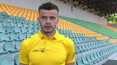 Капітан чернігівського клубу Віталій Ментей
