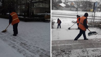 зимове прибирання зимове прибирання