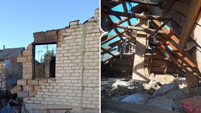 У двох громадах Кіровоградщини пошкоджені сім будинків через влучання російського дрона