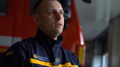 "На мені розплавилося скло шолома тепловідбивного костюма" — рятувальник Ігор Габінет з Хмельниччини